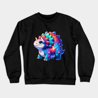 Cute Galaxy Ankylosaurus Crewneck Sweatshirt